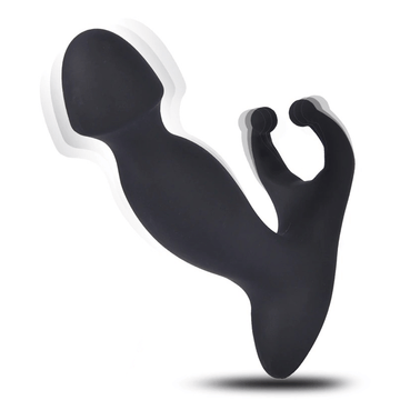 Male Prostate Massager-Vibrator / 10 Speed Black  Anal Stimulator / Silicone Sex Toys For Men - EVE's SECRETS